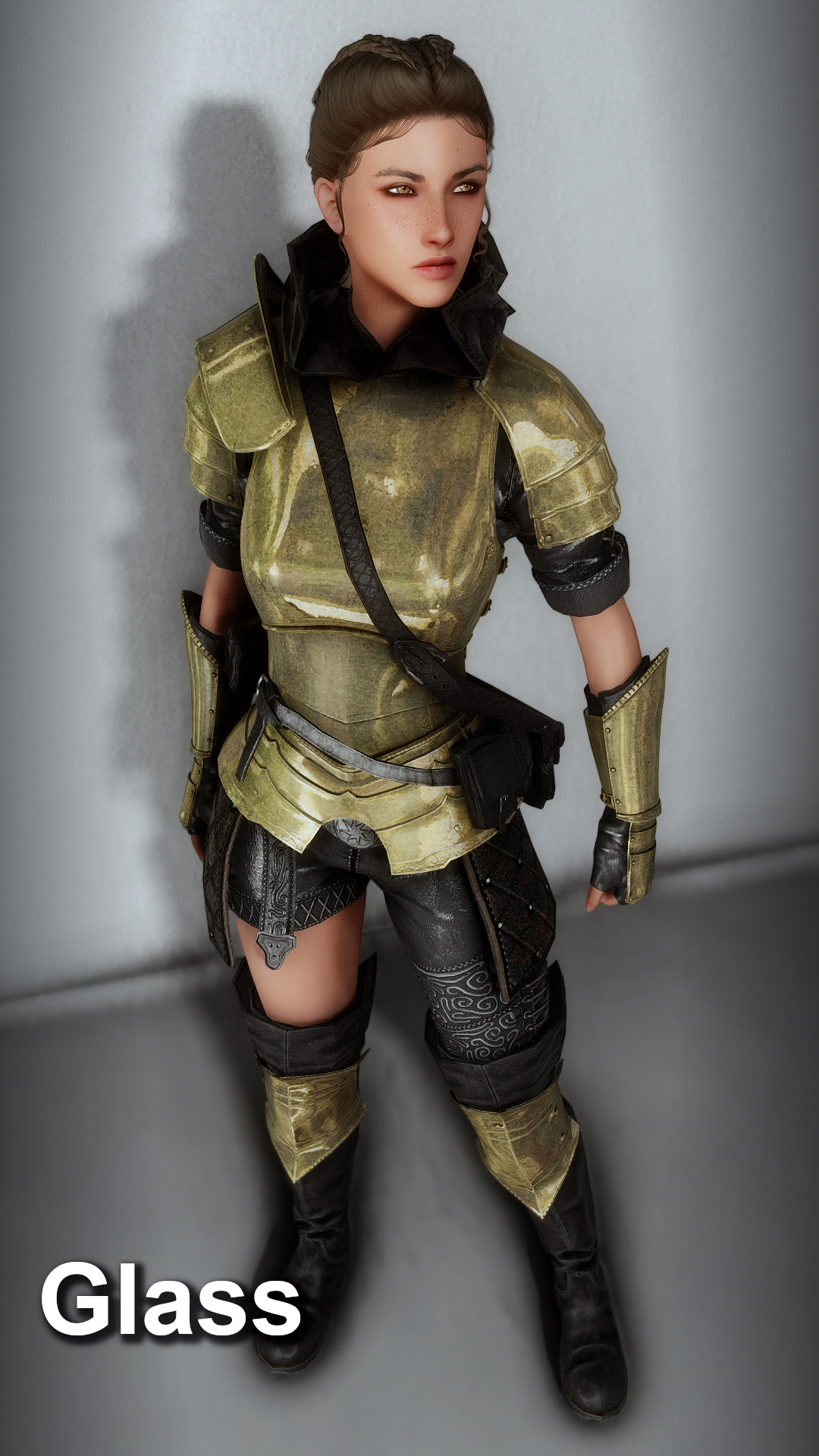 Wayward Ranger Armor - CBBE 3BA - BHUNP mod for The Elder Scrolls V: Skyrim Special Edition