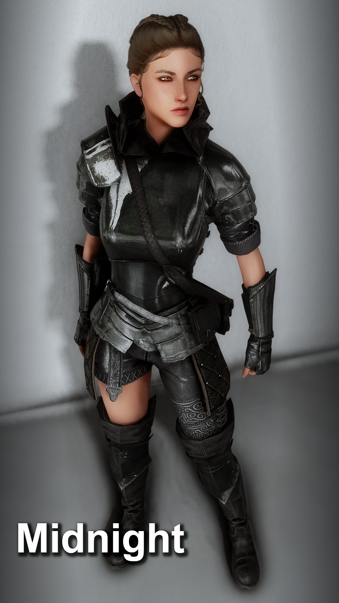 Wayward Ranger Armor - CBBE 3BA - BHUNP mod for The Elder Scrolls V: Skyrim Special Edition