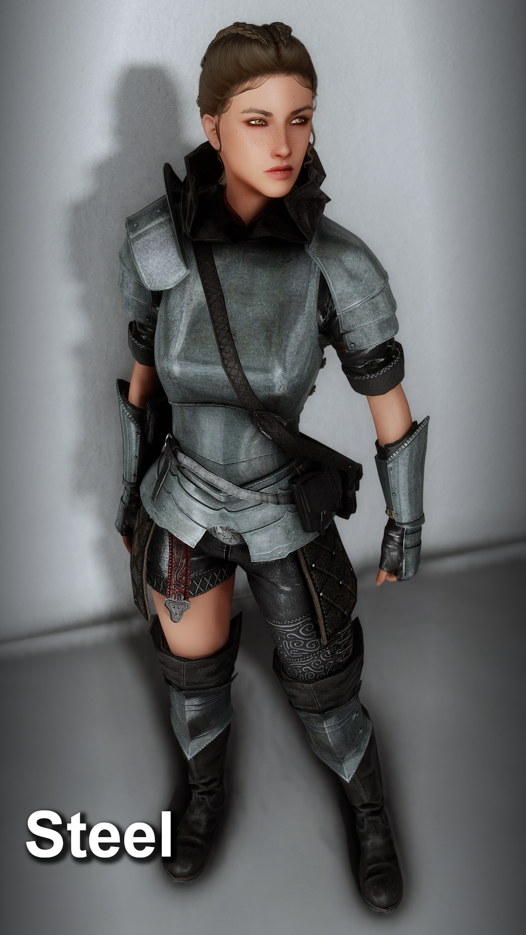 Wayward Ranger Armor - CBBE 3BA - BHUNP mod for The Elder Scrolls V: Skyrim Special Edition