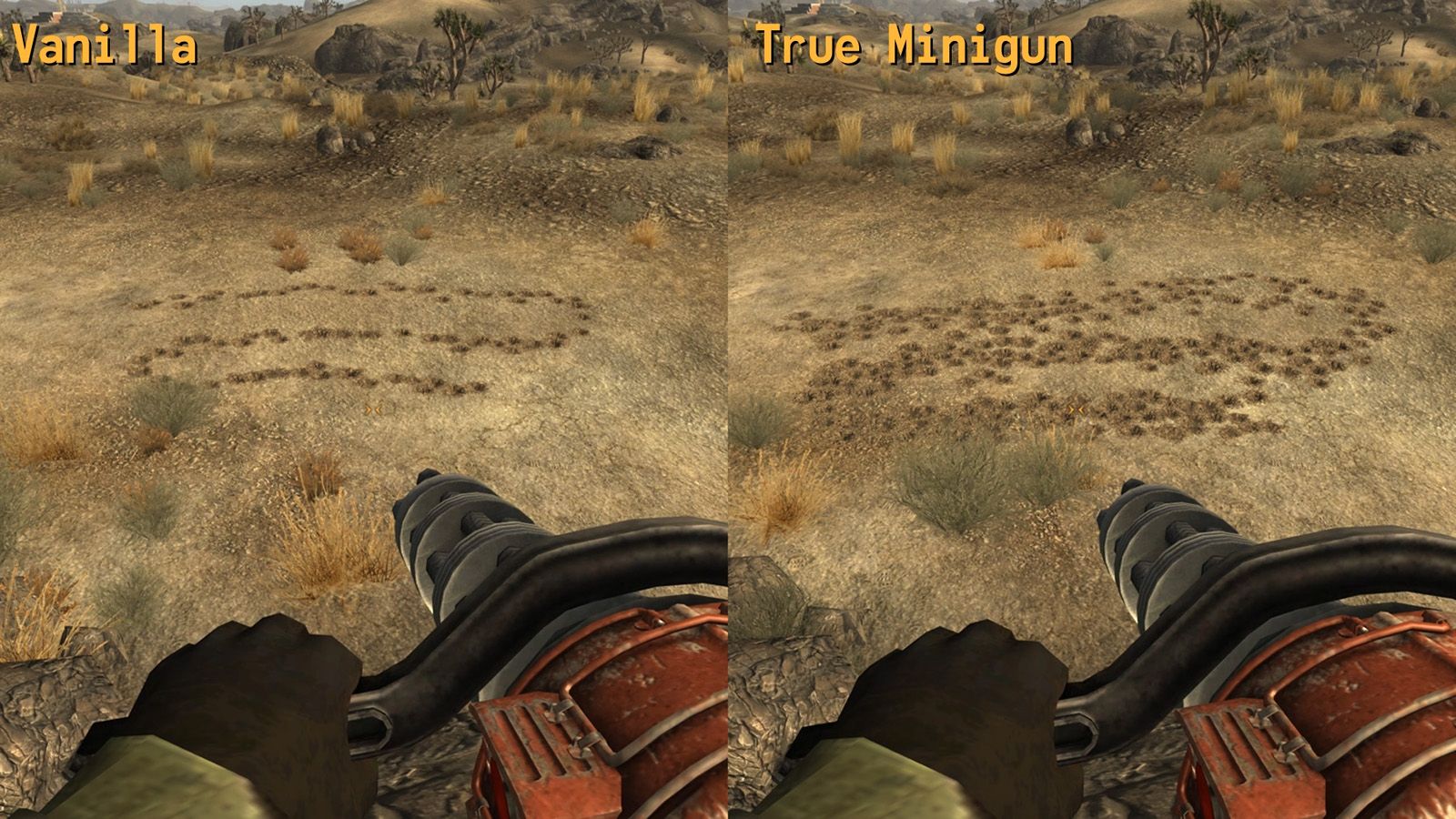 True Minigun ESPless mod for Fallout: New Vegas