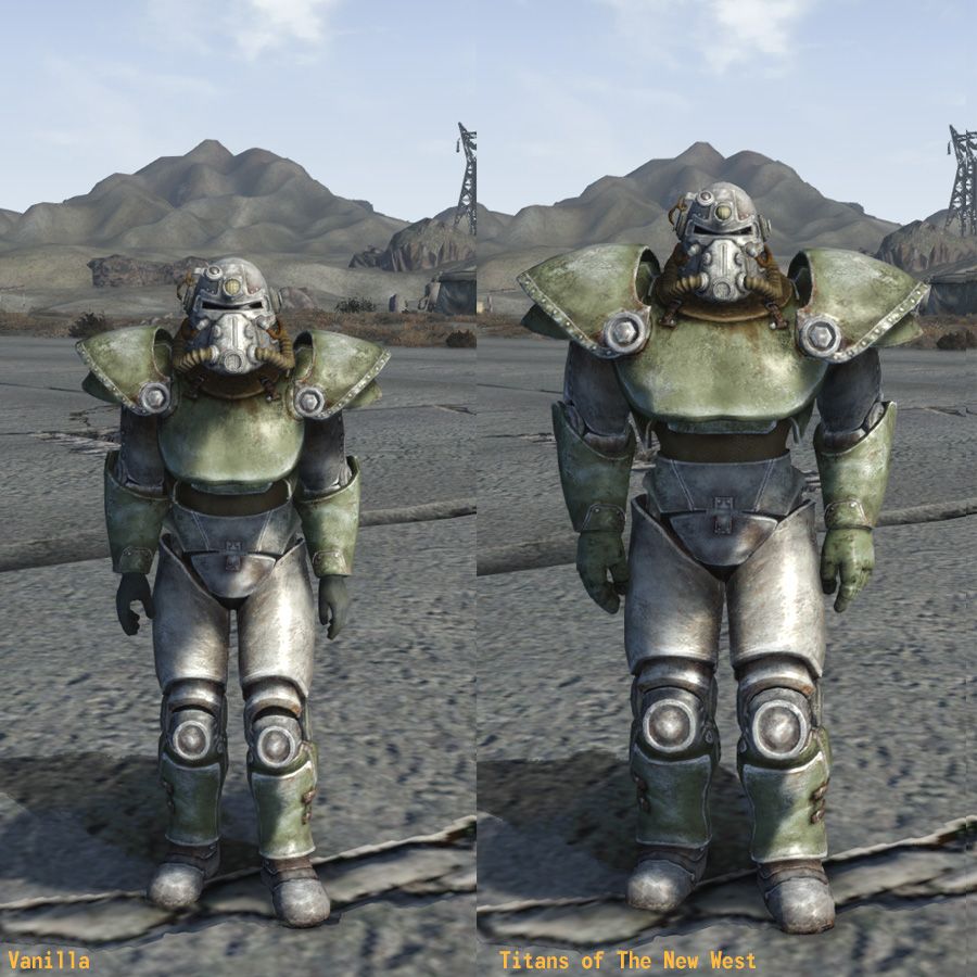 Titans of The New West mod for Fallout: New Vegas