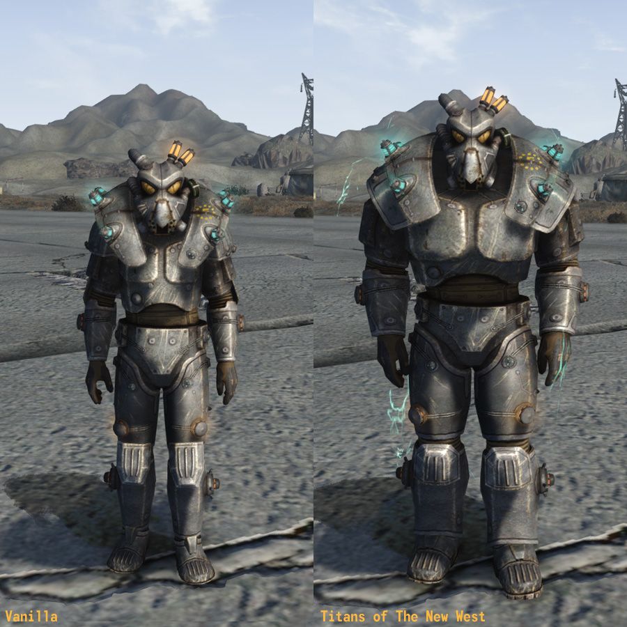Titans of The New West mod for Fallout: New Vegas