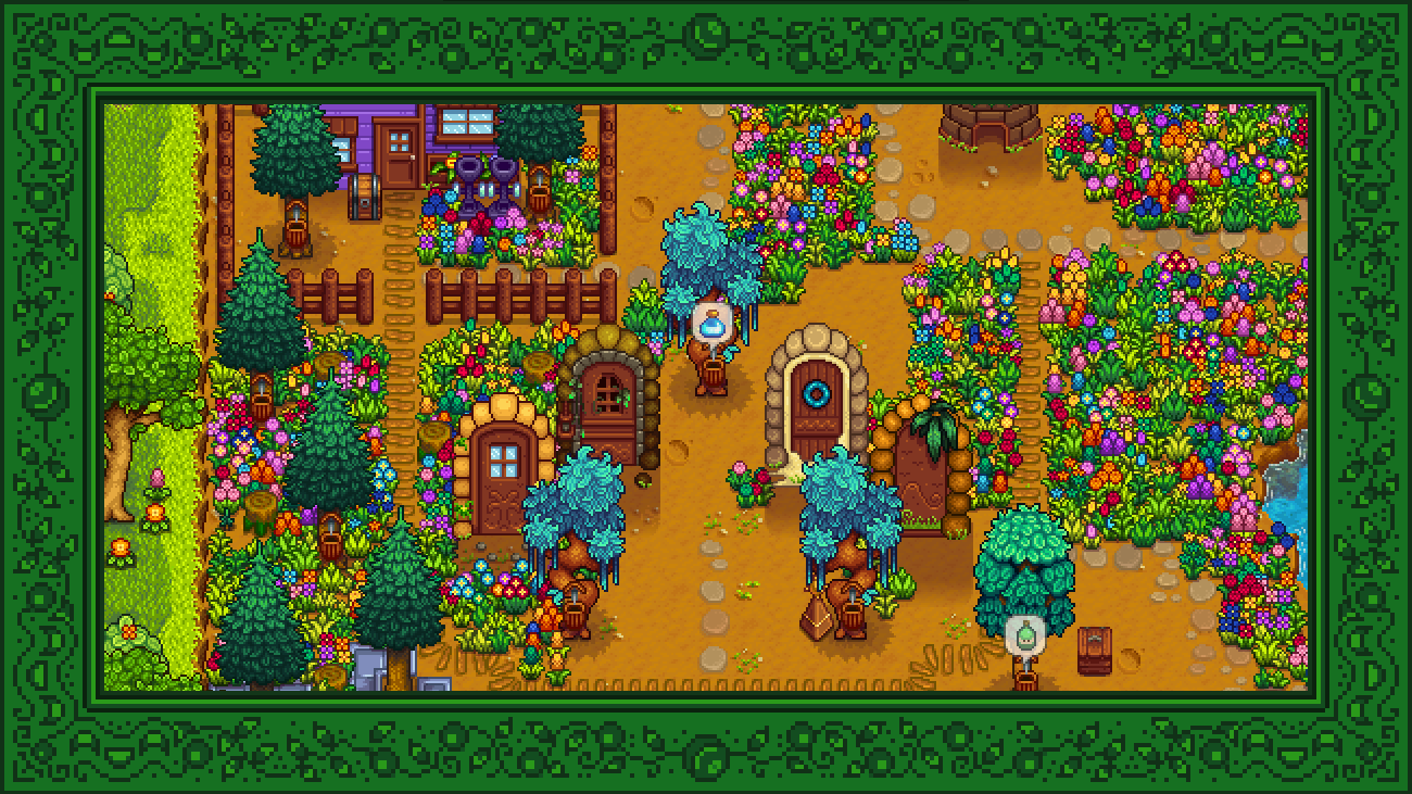 Elle's Cuter Foliage mod for Stardew Valley