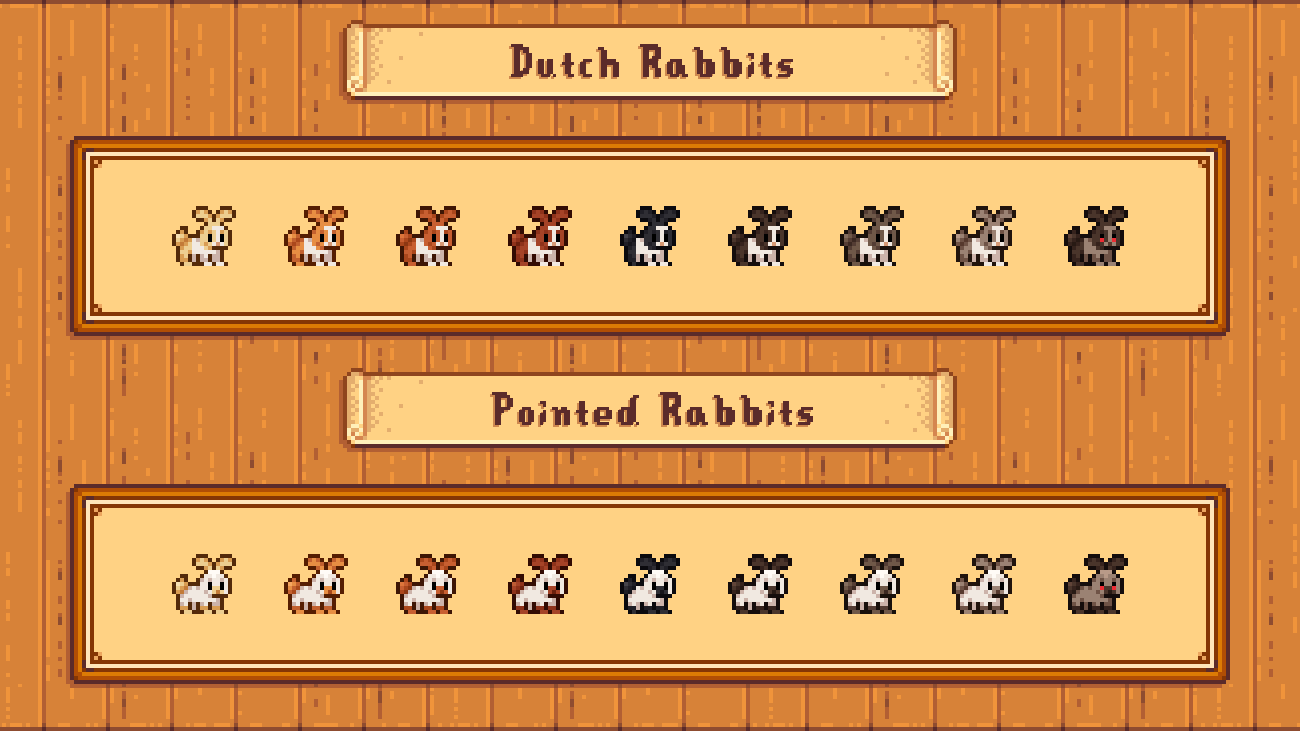Elle's Cuter Coop Animals mod for Stardew Valley