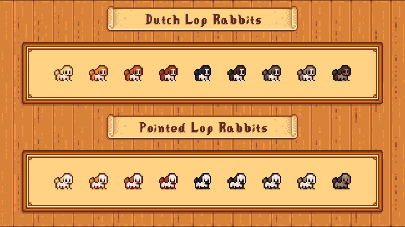 Elle's Cuter Coop Animals mod for Stardew Valley