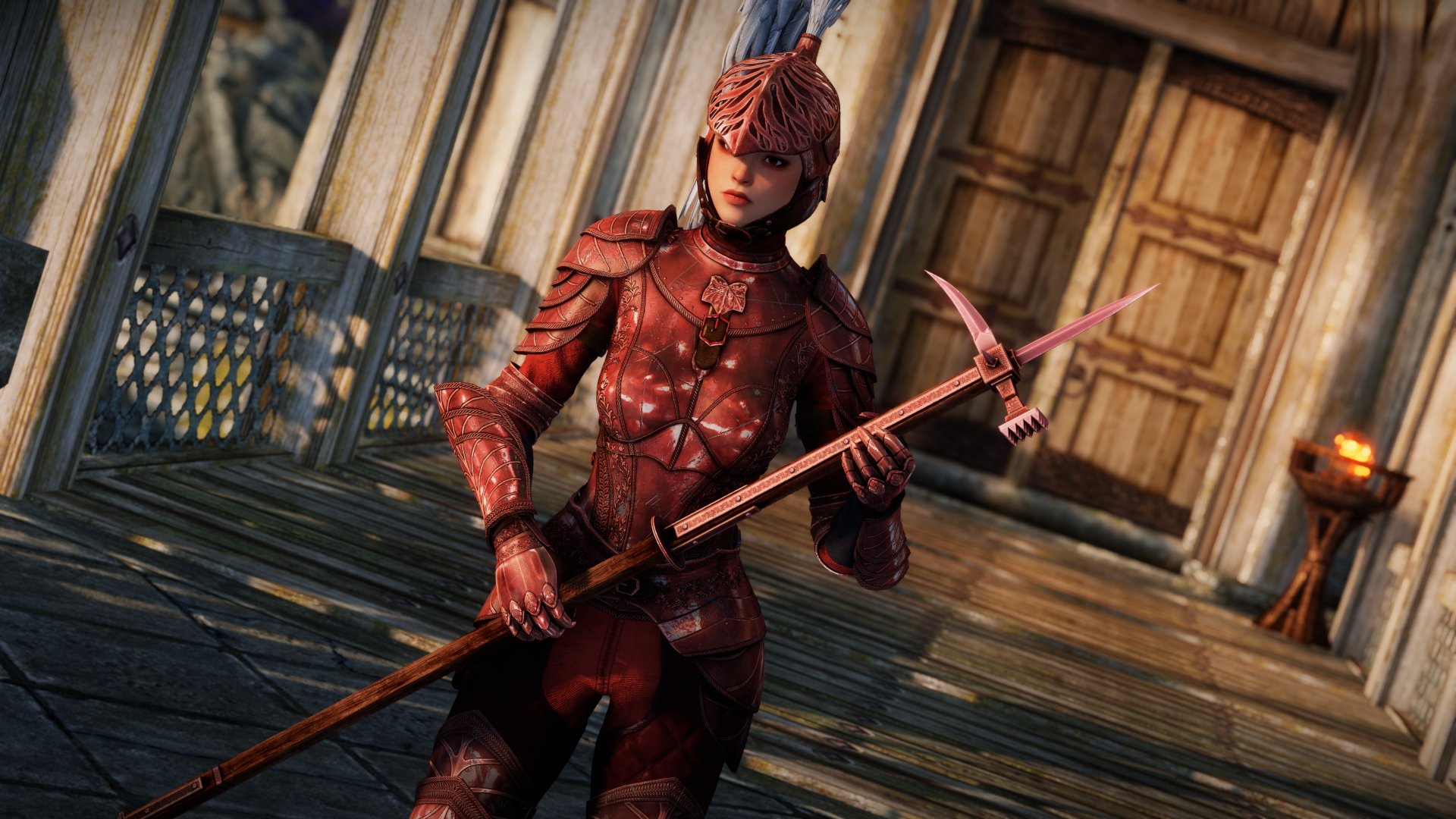 Viridian Knight - Recolored mod for The Elder Scrolls V: Skyrim Special Edition