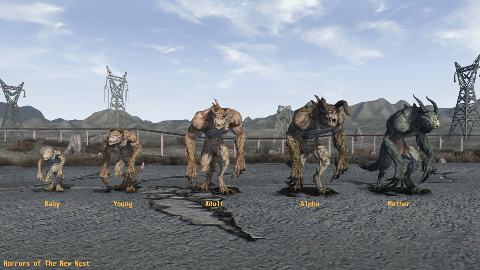 Horrors of The New West mod for Fallout: New Vegas