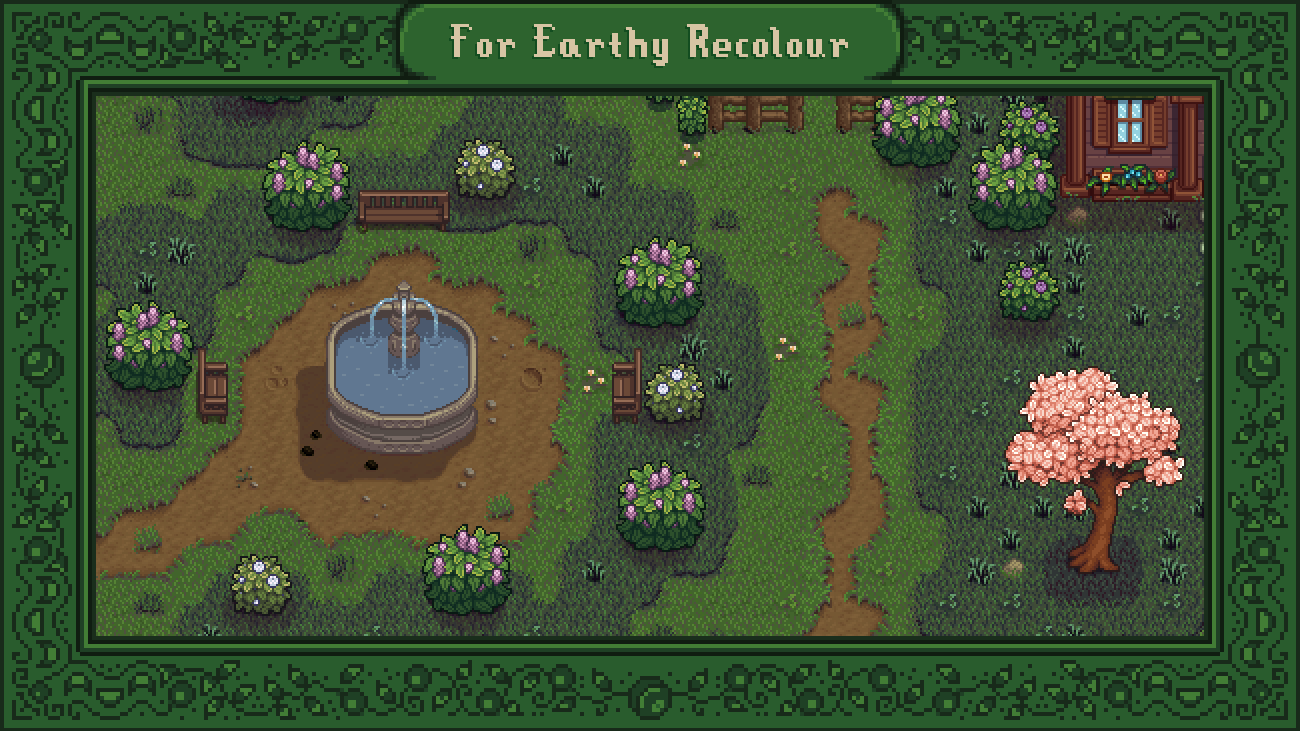 Elle's Cuter Foliage mod for Stardew Valley