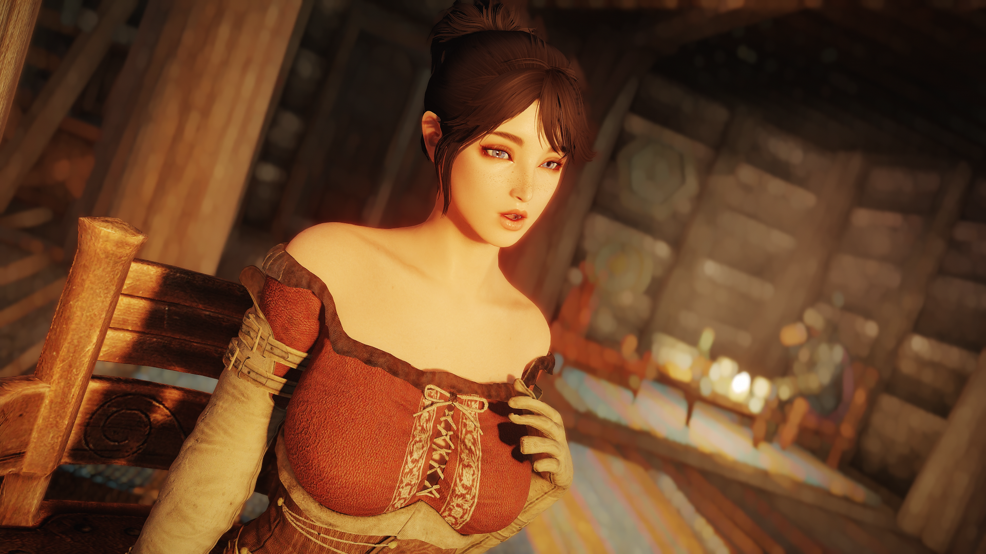Gwenifyr - Custom-voiced Breton Female Follower mod for The Elder Scrolls V: Skyrim Special Edition