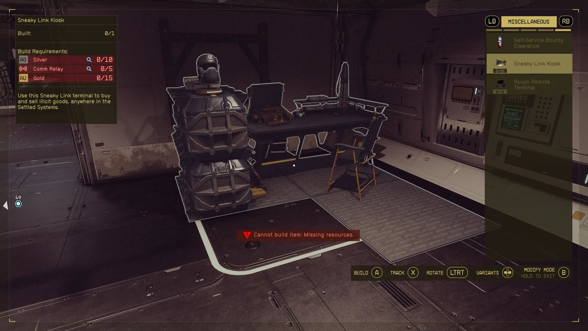 Interstellar Trade mod for Starfield