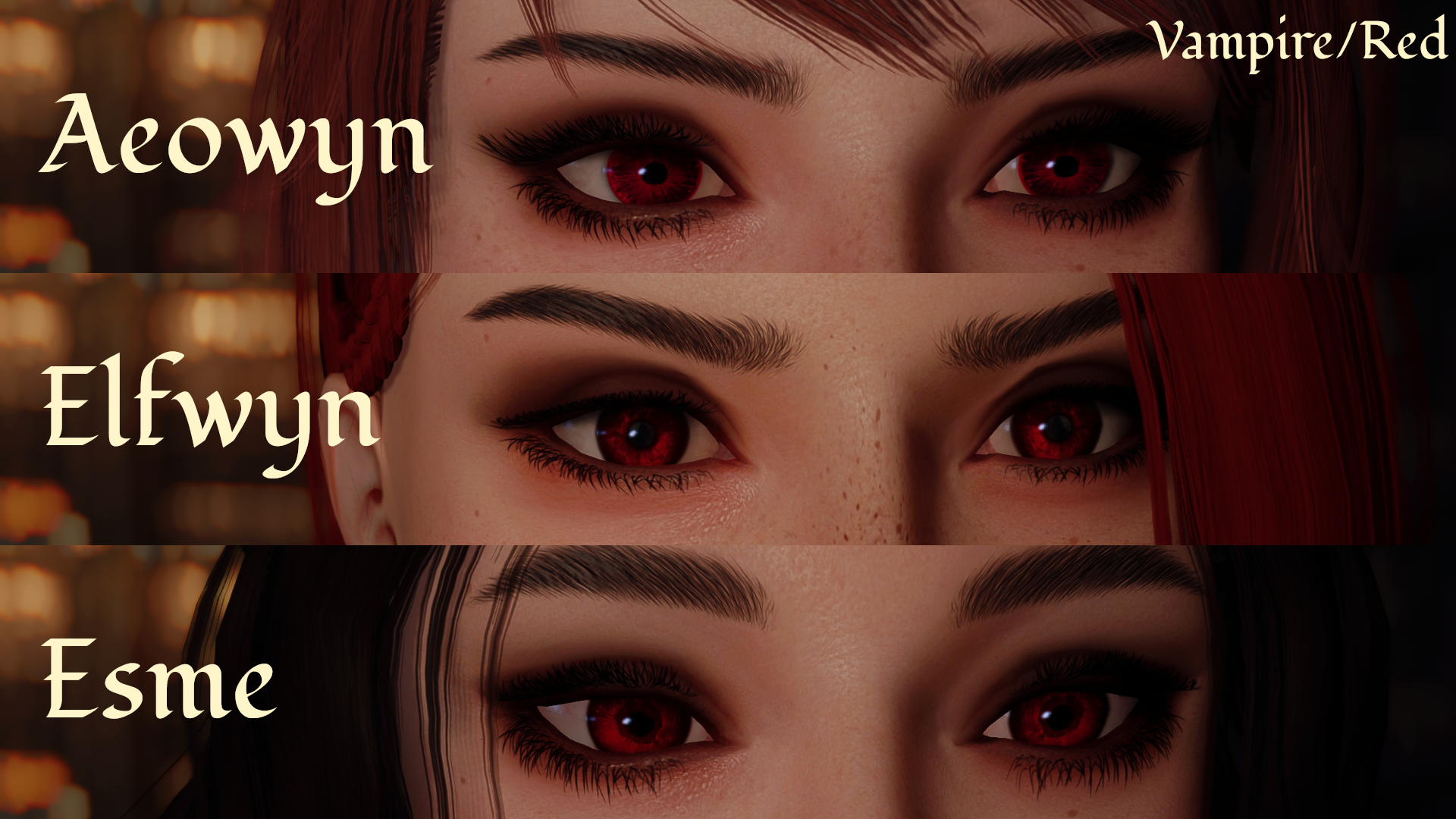 Mistborn Eyes mod for The Elder Scrolls V: Skyrim Special Edition