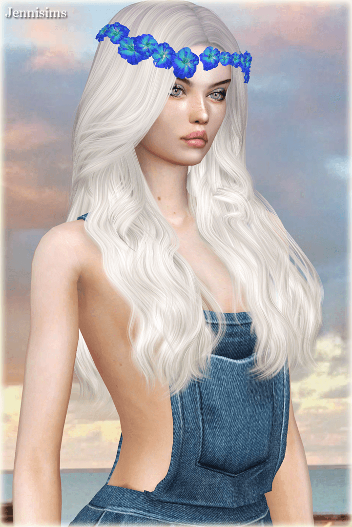 Garland Flowers acc mod for The Sims 4 