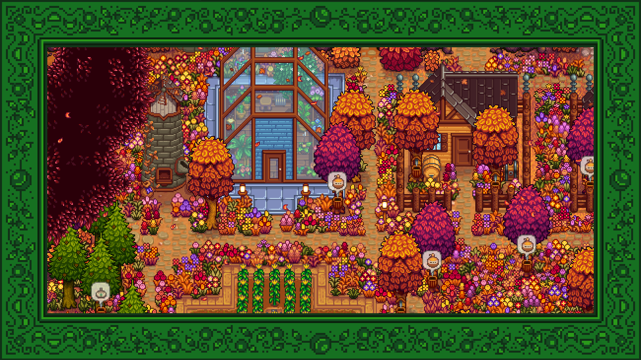 Elle's Cuter Foliage mod for Stardew Valley