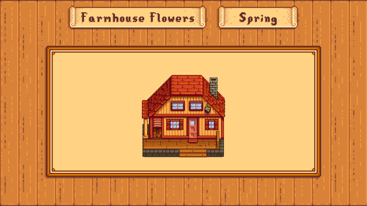 Elle's Seasonal Vanilla Buildings mod for Stardew Valley