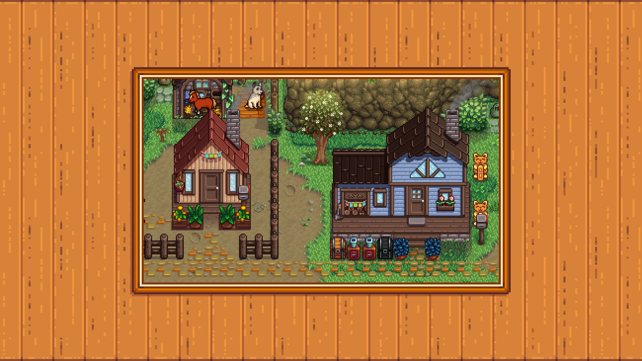 Elle's Seasonal Buildings mod for Stardew Valley