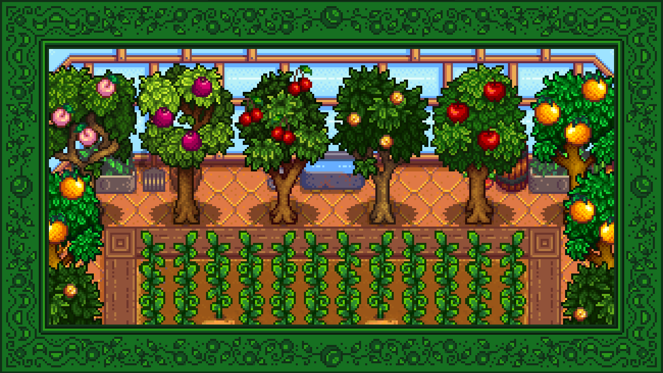 Elle's Cuter Foliage mod for Stardew Valley