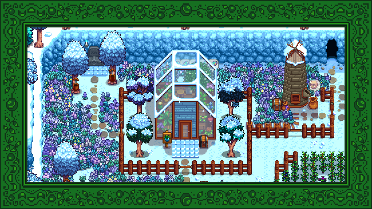 Elle's Cuter Foliage mod for Stardew Valley