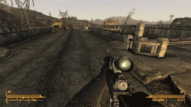 Holo Panel Map mod for Fallout: New Vegas