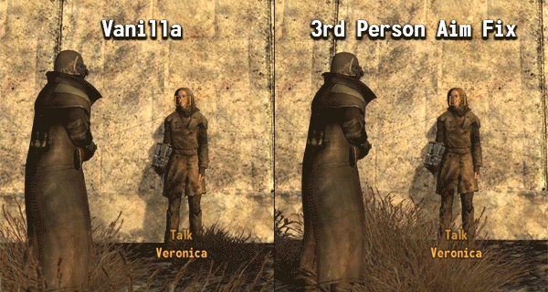 3rd Person Aim Fix - ESPless mod for Fallout: New Vegas