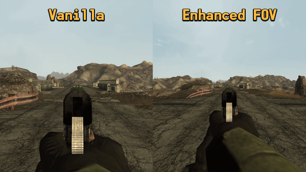Enhanced FOV - ESPless mod for Fallout: New Vegas