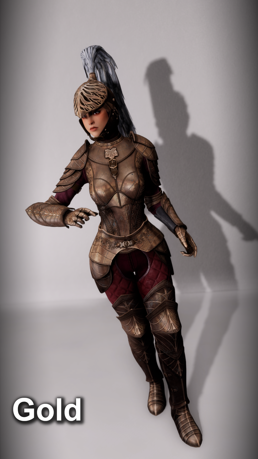 Viridian Knight - Recolored mod for The Elder Scrolls V: Skyrim Special Edition