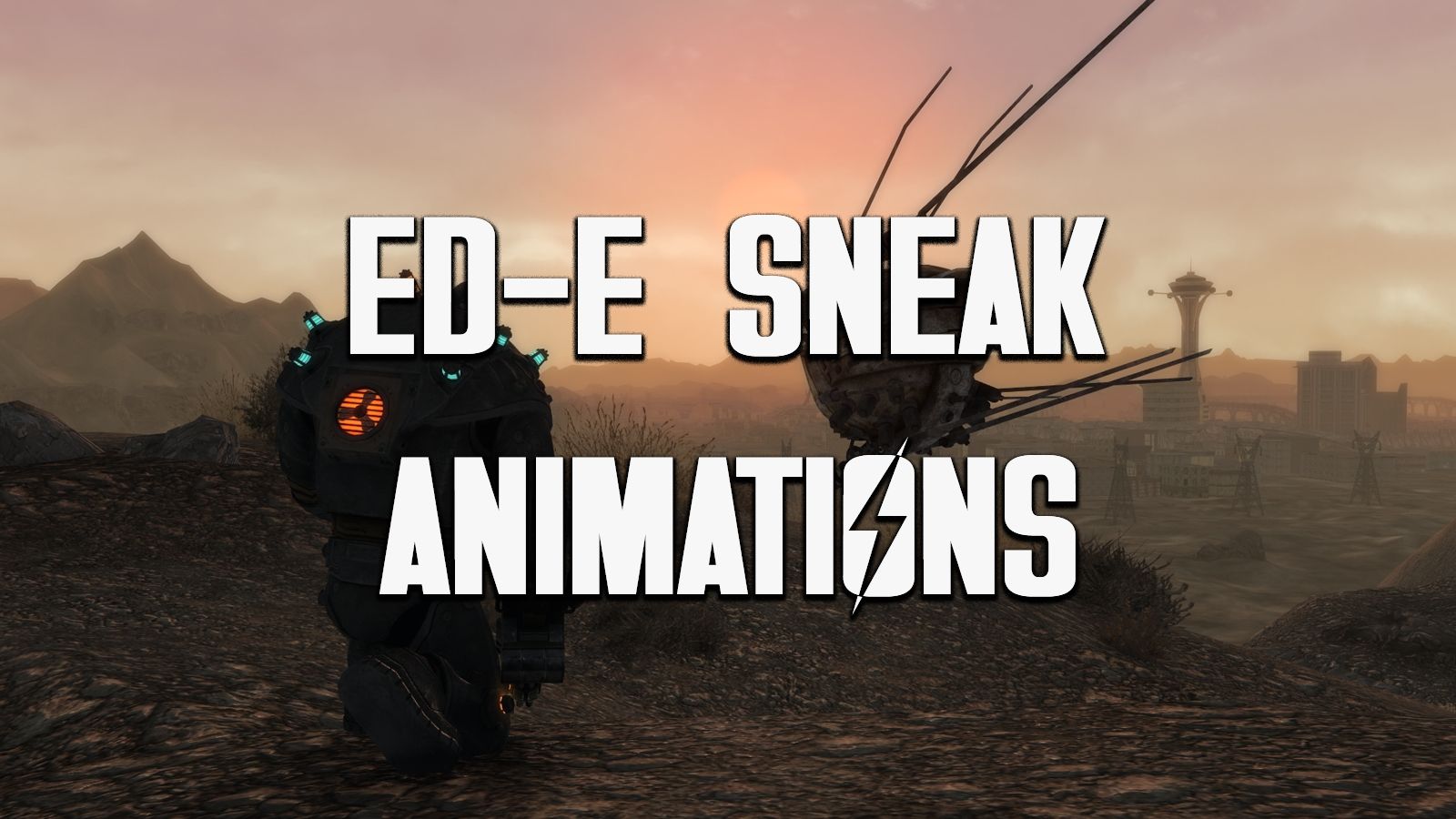 Ed-E Sneak Animations mod for Fallout: New Vegas