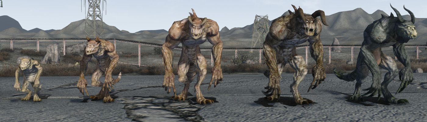 Horrors of The New West mod for Fallout: New Vegas