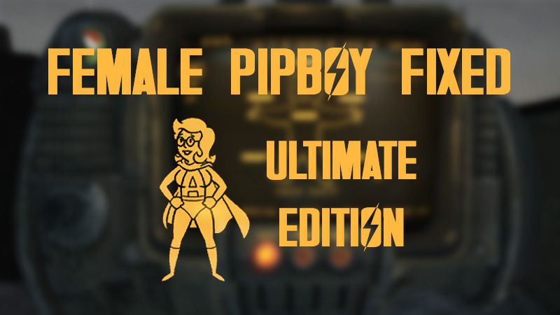 Female Pipboy Fixed - Ultimate Edition mod for Fallout: New Vegas