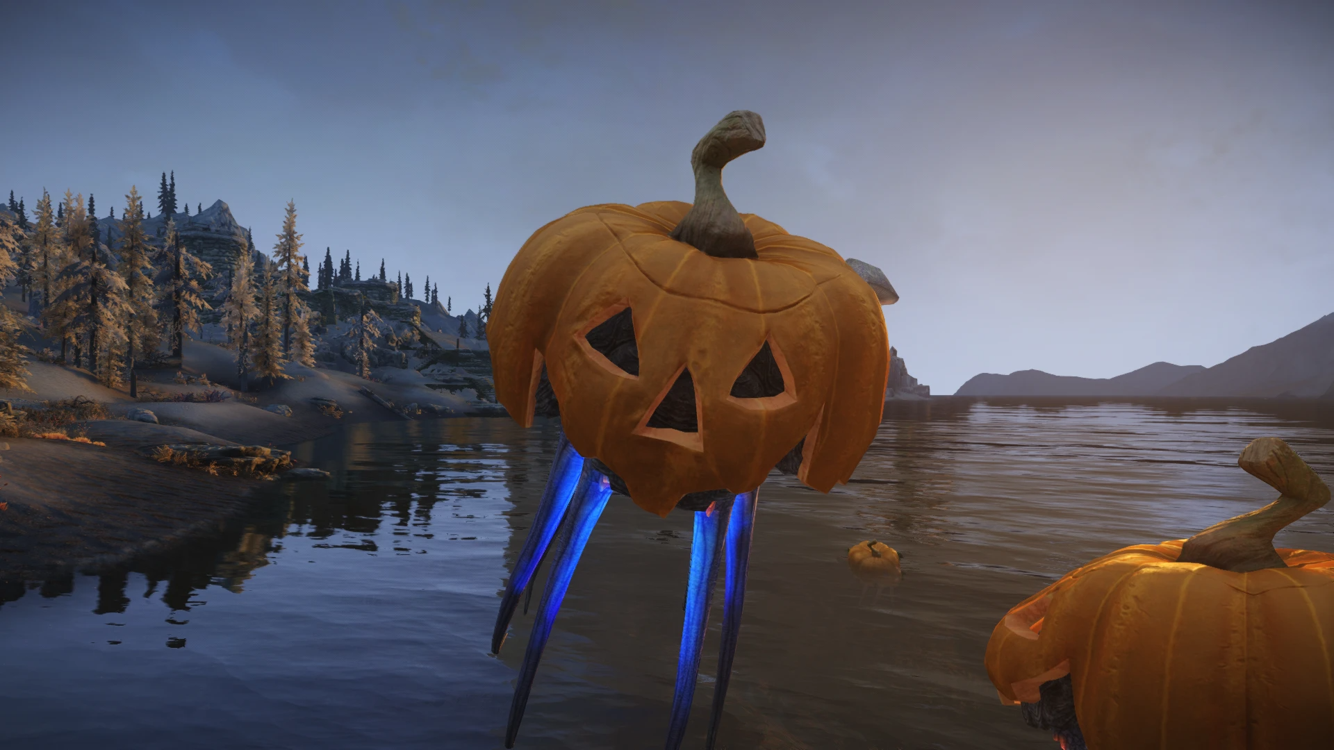 Kanjs - Netch Animated and Halloween Netch mod for The Elder Scrolls V: Skyrim Special Edition