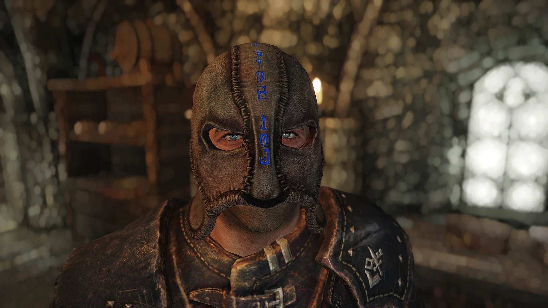 Kanjs - Gray Fox Bust and Cowl Animated  mod for The Elder Scrolls V: Skyrim Special Edition