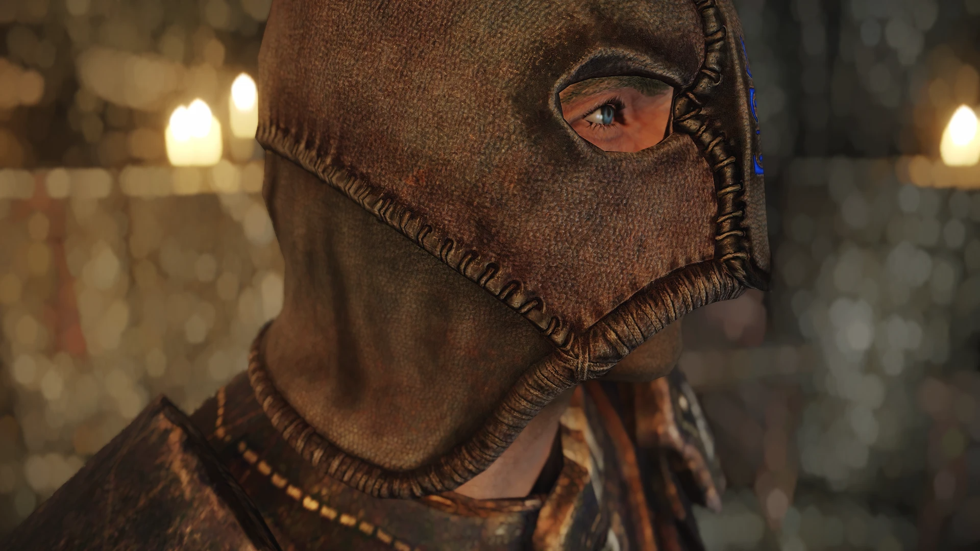 Kanjs - Gray Fox Bust and Cowl Animated  mod for The Elder Scrolls V: Skyrim Special Edition