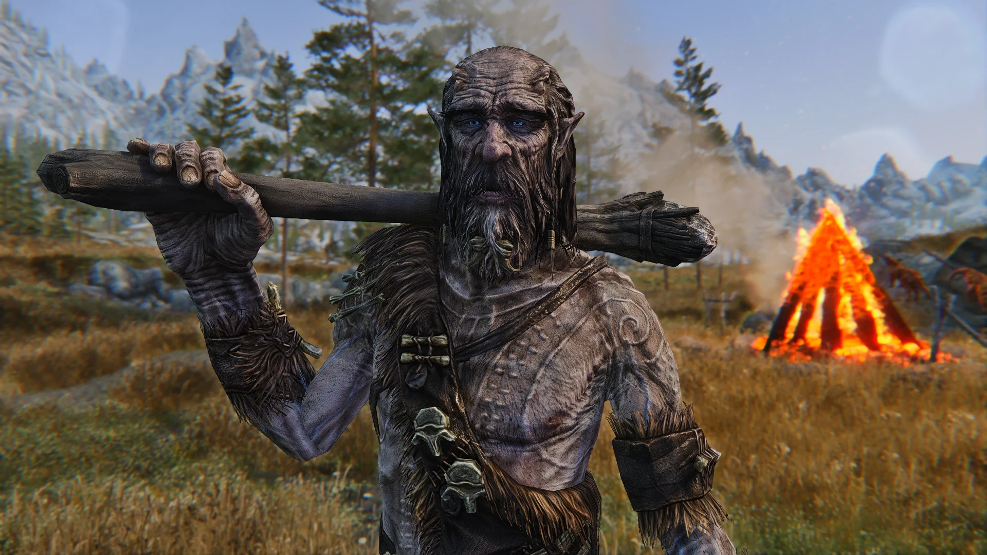 Kanjs - Giant - Mammoth and Clutter Animated mod for The Elder Scrolls V: Skyrim Special Edition