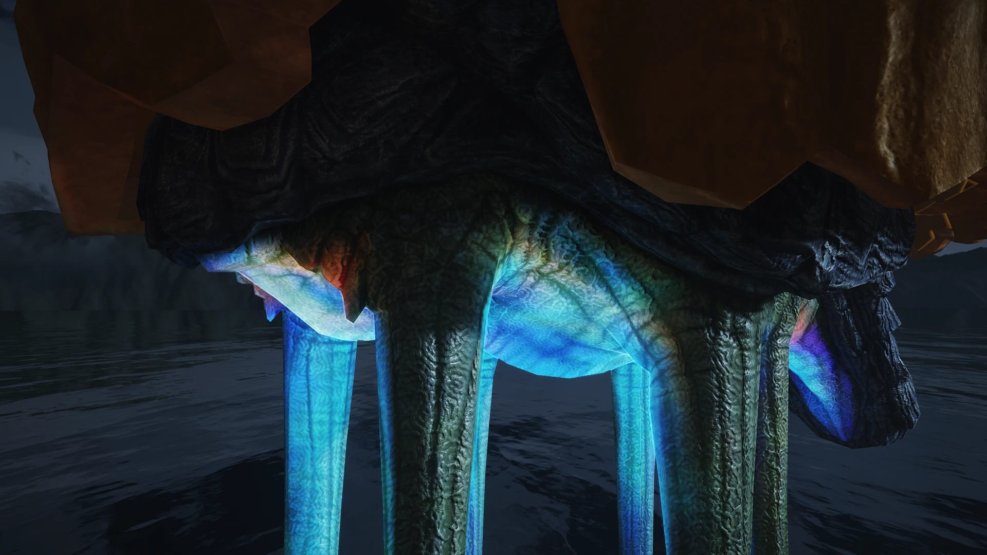 Kanjs - Netch Animated and Halloween Netch mod for The Elder Scrolls V: Skyrim Special Edition