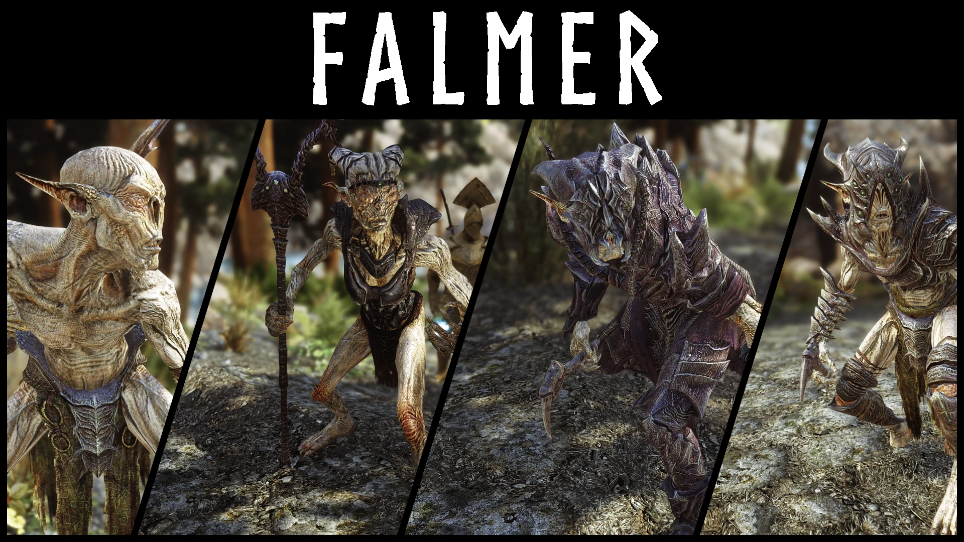 Kanjs - Falmer and Falmer Architextures mod for The Elder Scrolls V: Skyrim Special Edition