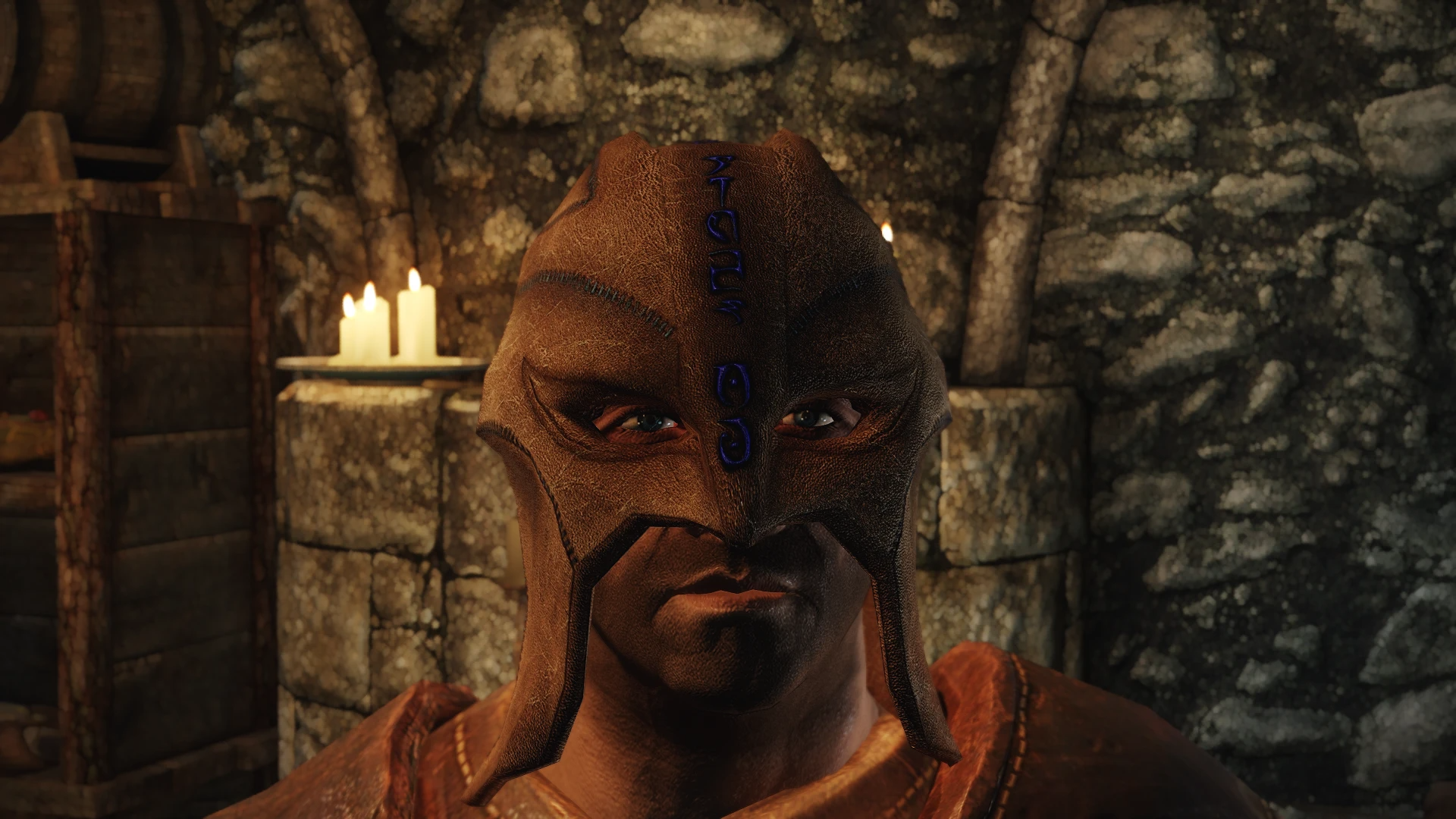 Kanjs - Gray Fox Bust and Cowl Animated  mod for The Elder Scrolls V: Skyrim Special Edition