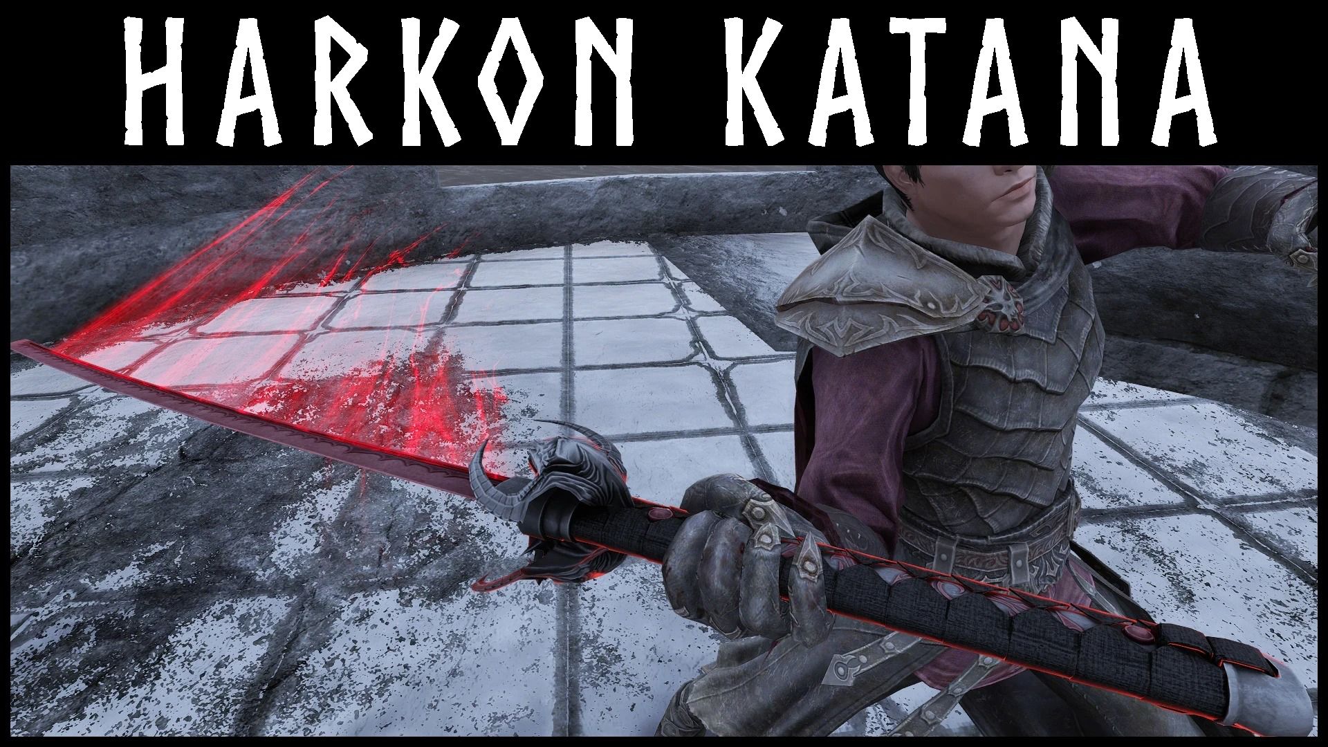 Kanjs - Harkon Katana Animated mod for The Elder Scrolls V: Skyrim Special Edition