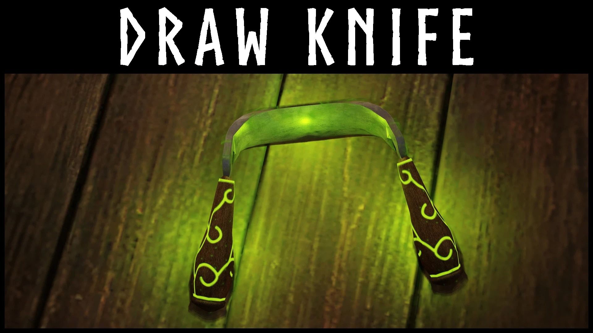 Kanjs - Draw Knife Animated mod for The Elder Scrolls V: Skyrim Special Edition