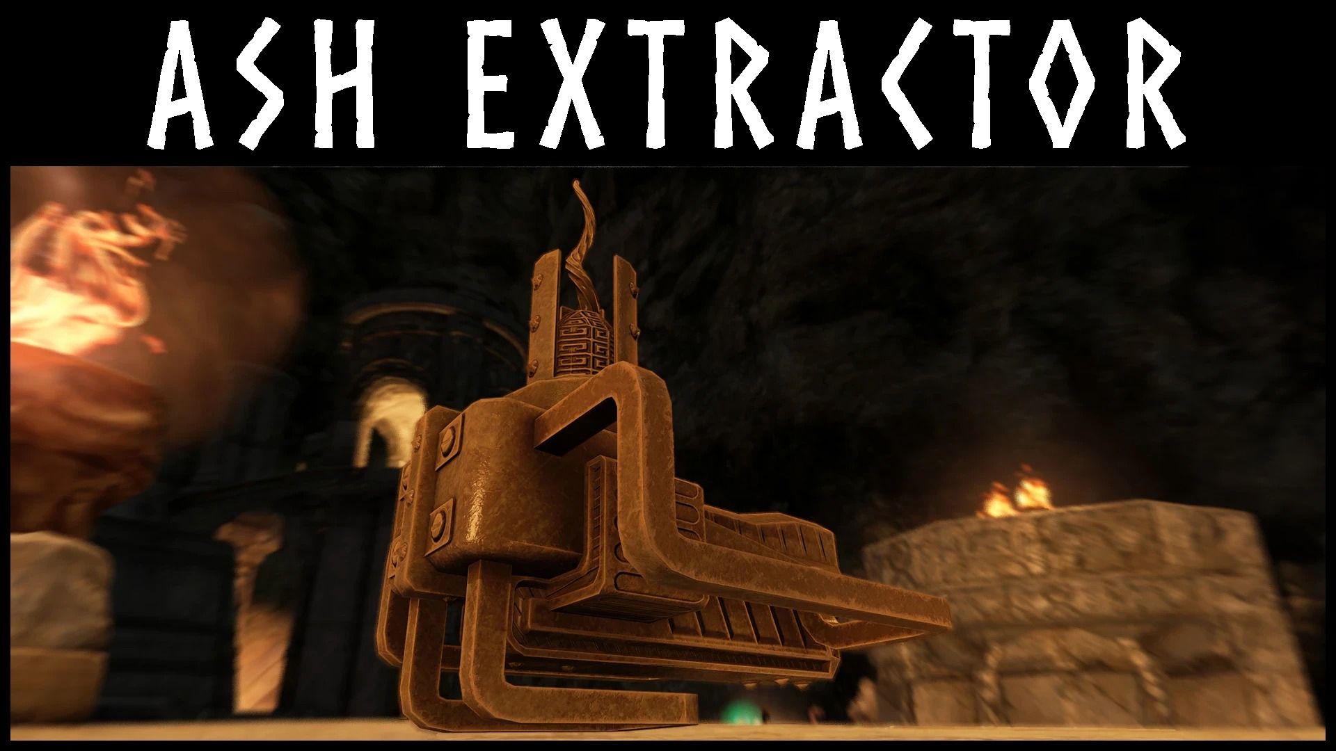 Kanjs - Ash Extractor Animated mod for The Elder Scrolls V: Skyrim Special Edition