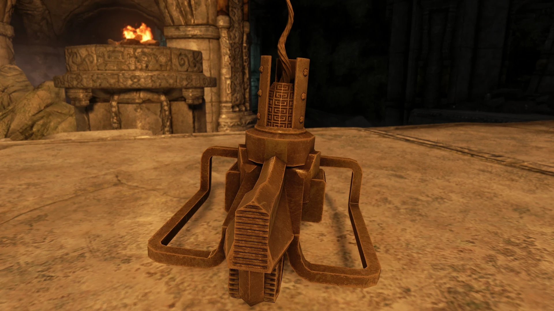 Kanjs - Ash Extractor Animated mod for The Elder Scrolls V: Skyrim Special Edition