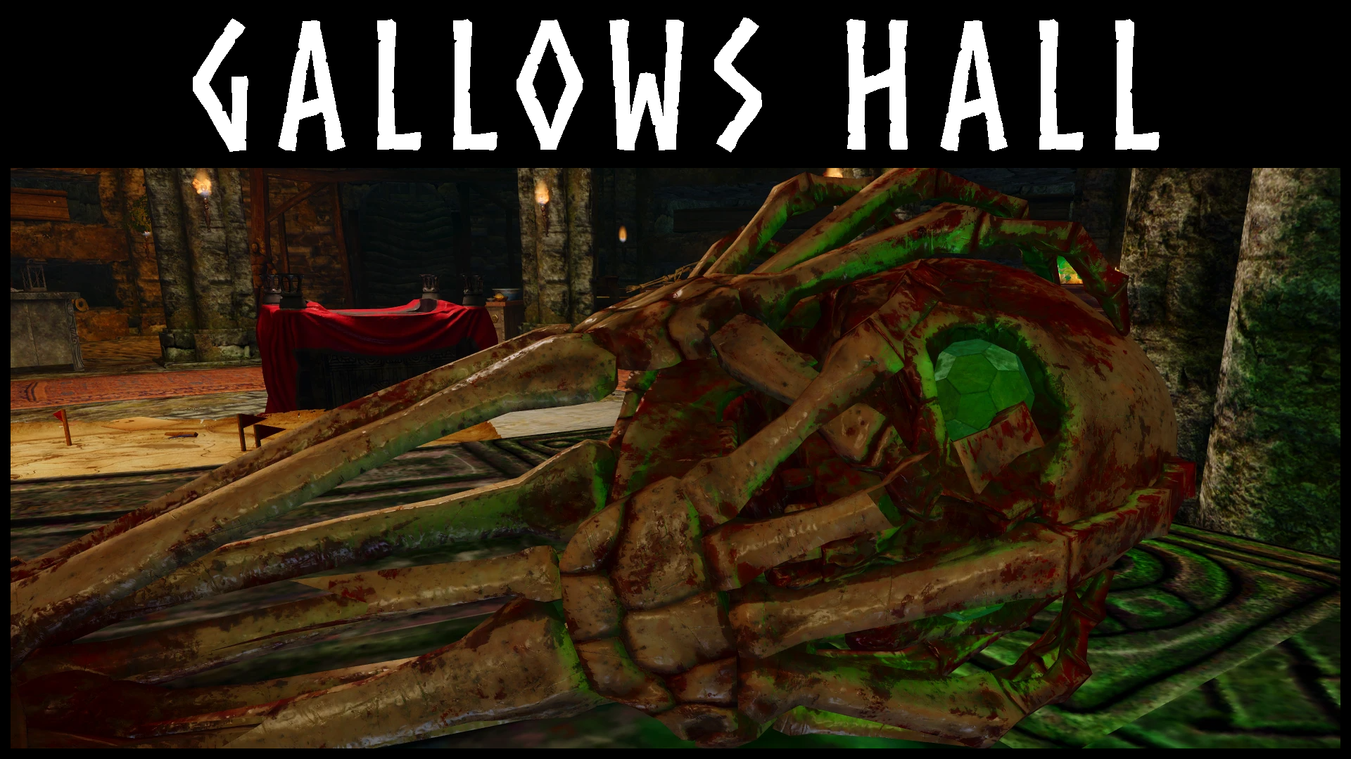 Kanjs - Gallows Hall mod for The Elder Scrolls V: Skyrim Special Edition