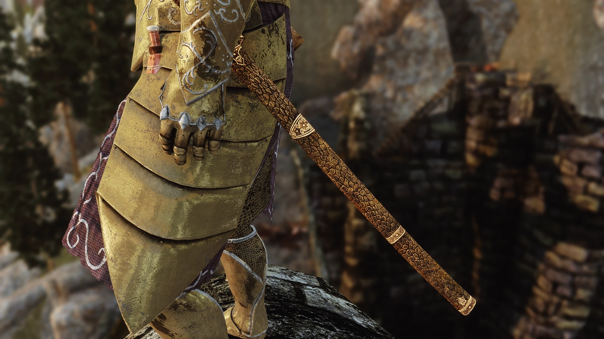 Kanjs - Goldbrand mod for The Elder Scrolls V: Skyrim Special Edition