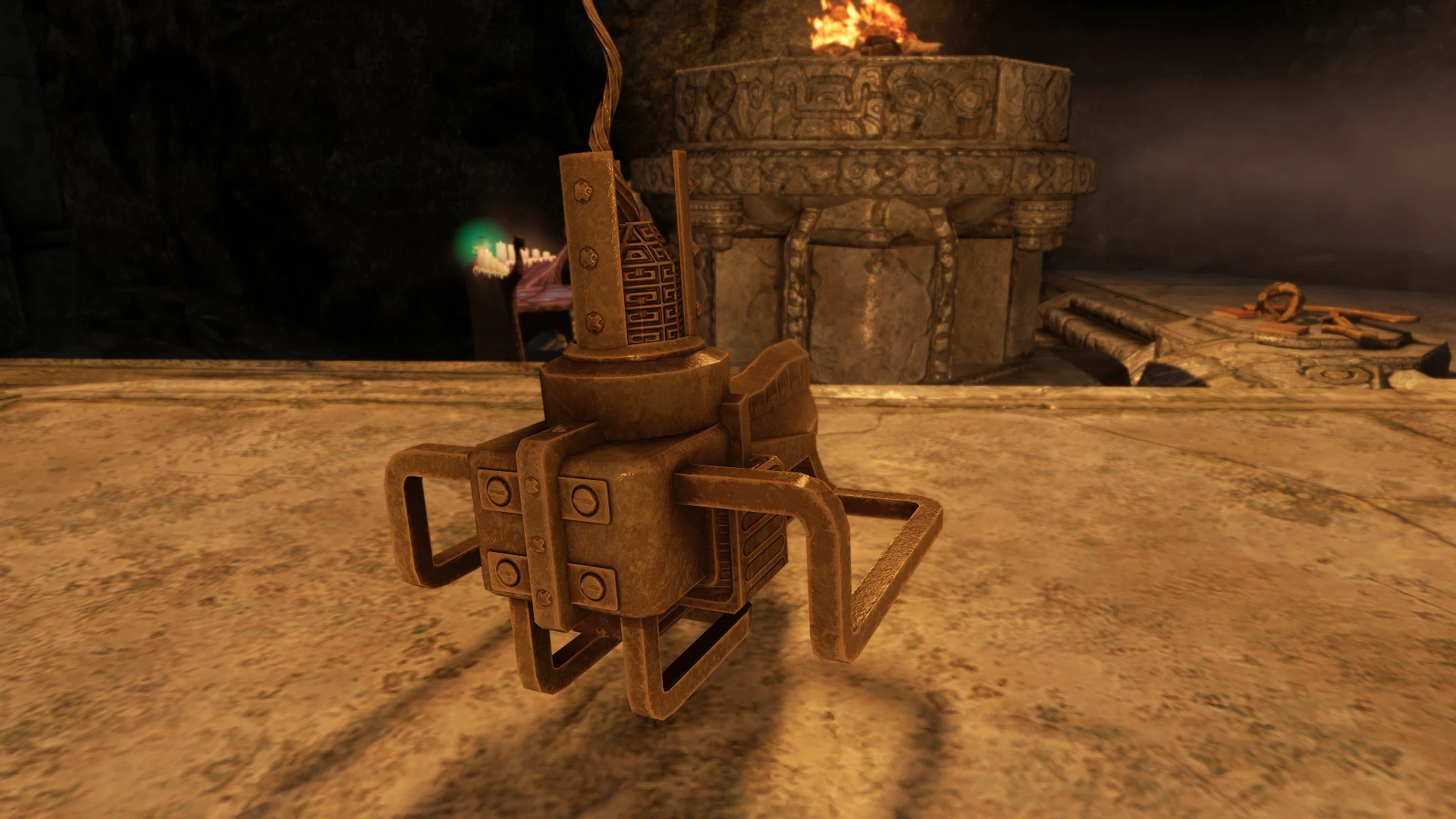 Kanjs - Ash Extractor Animated mod for The Elder Scrolls V: Skyrim Special Edition