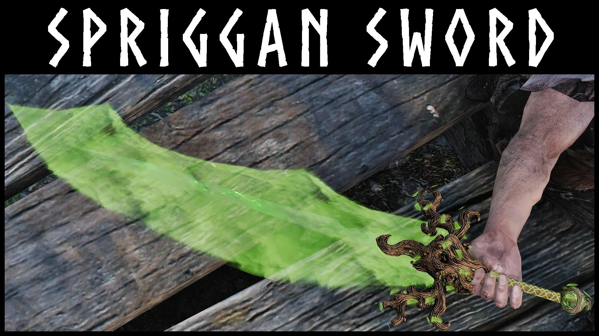 Kanjs - Spriggan Sword Animated mod for The Elder Scrolls V: Skyrim Special Edition