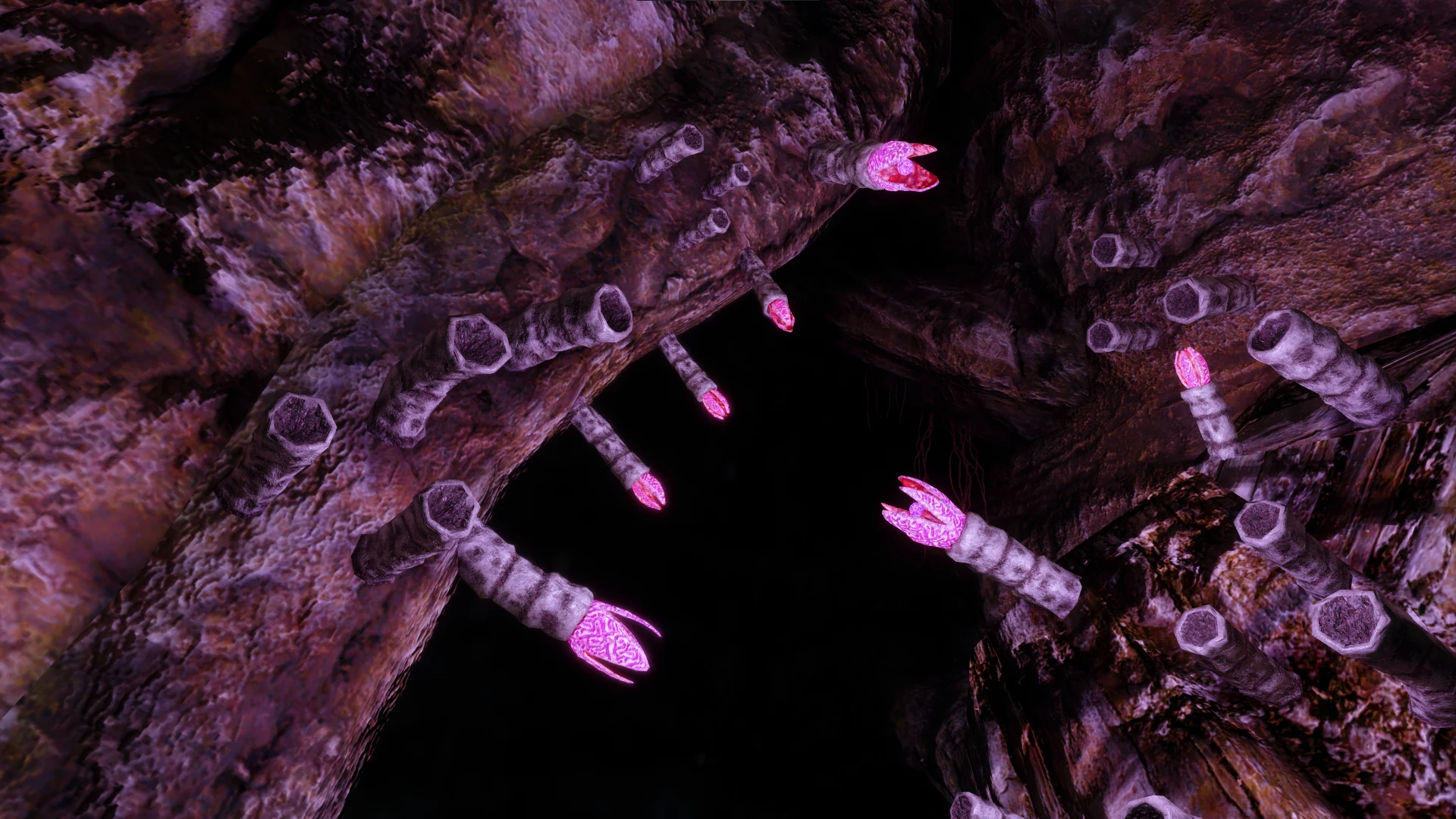 Kanjs - Forgotten Vale Cave Worm mod for The Elder Scrolls V: Skyrim Special Edition
