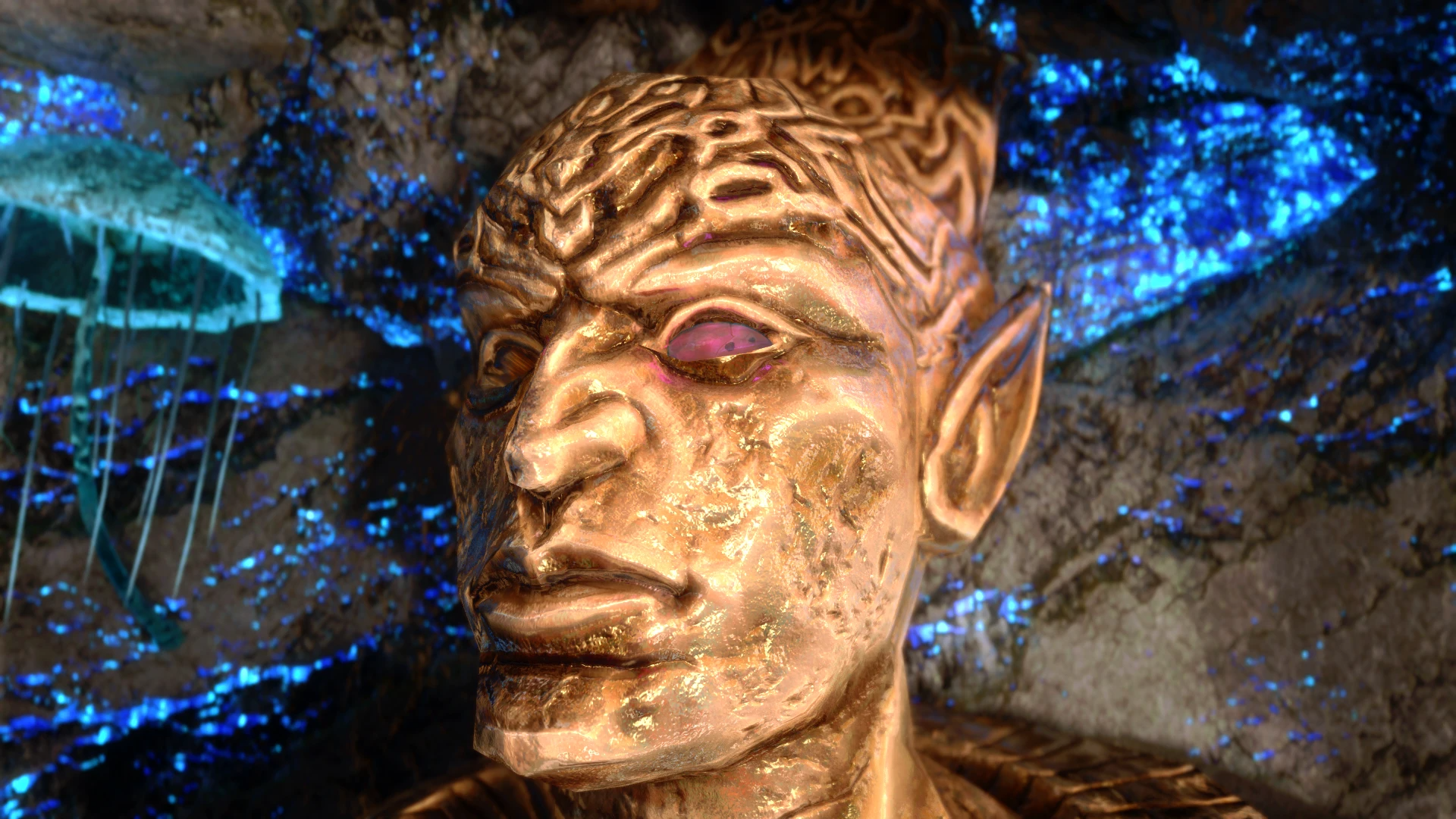 Kanjs - Falmer Statue mod for The Elder Scrolls V: Skyrim Special Edition