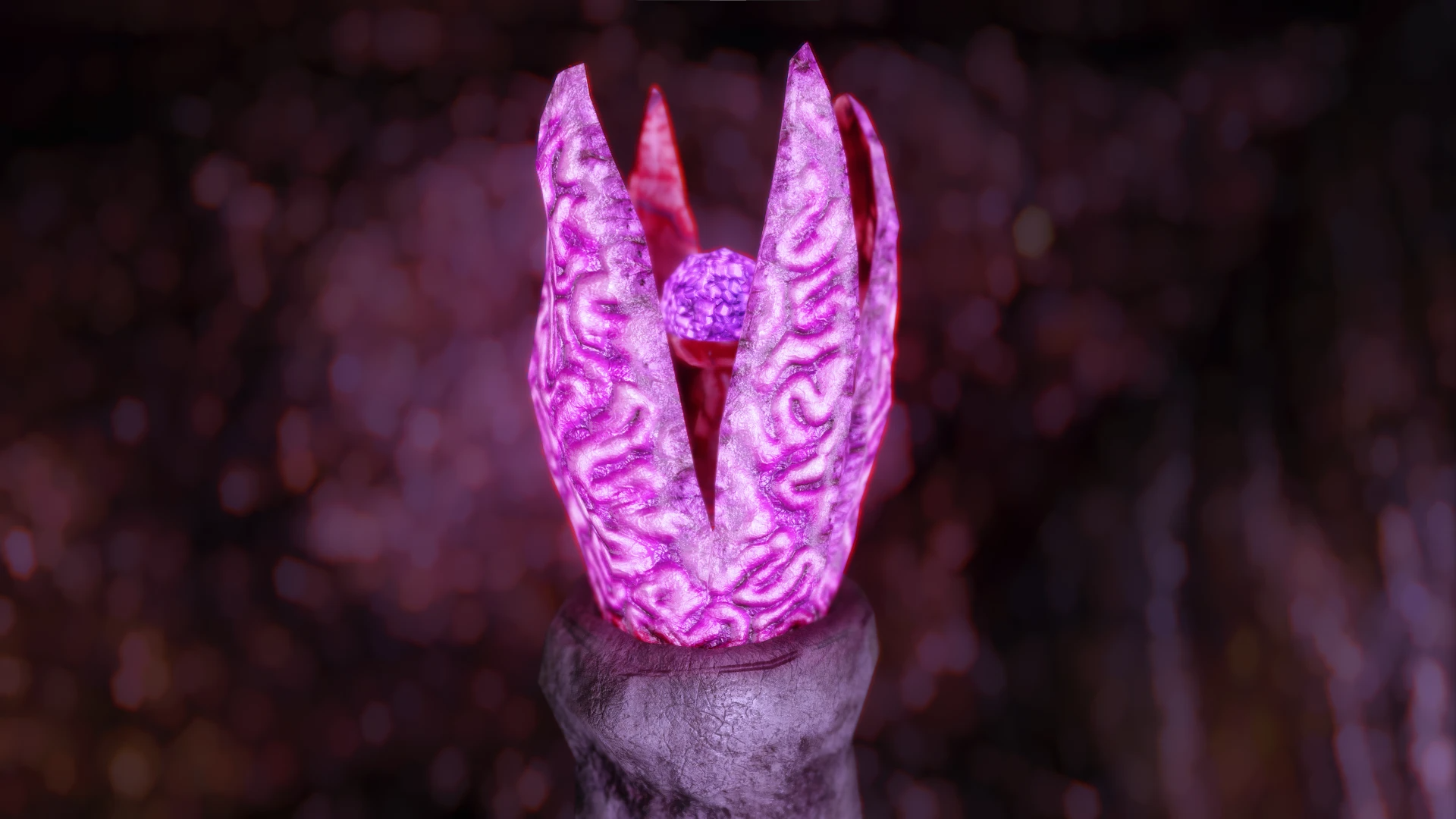 Kanjs - Forgotten Vale Cave Worm mod for The Elder Scrolls V: Skyrim Special Edition