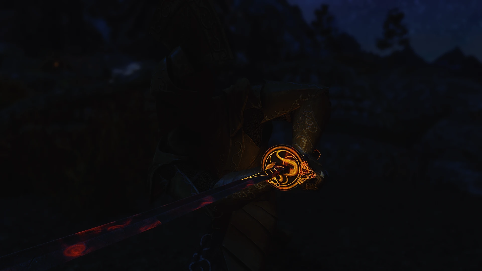 Kanjs - Ebony Blade mod for The Elder Scrolls V: Skyrim Special Edition