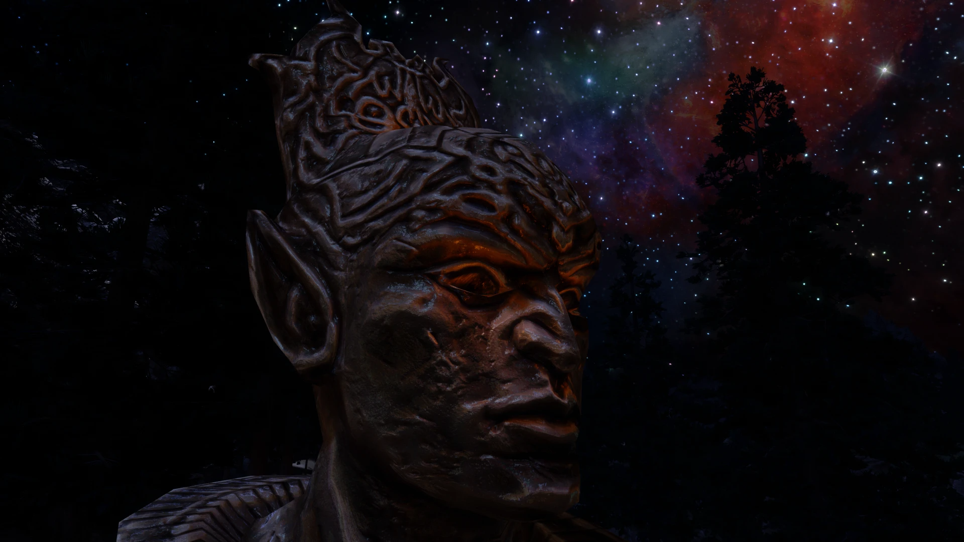 Kanjs - Falmer Statue mod for The Elder Scrolls V: Skyrim Special Edition