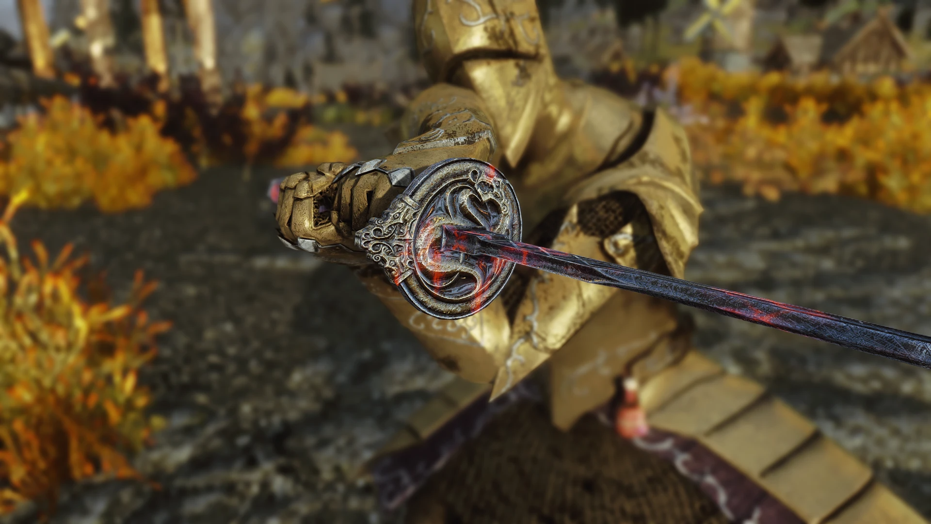 Kanjs - Ebony Blade mod for The Elder Scrolls V: Skyrim Special Edition