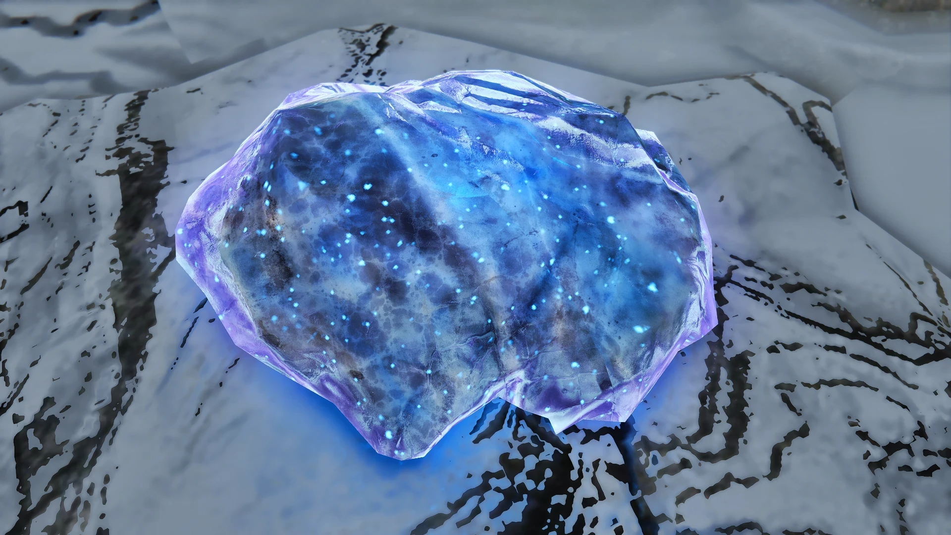 Kanjs - Stalhrim Deposit and Nordic Pickaxe Animated mod for The Elder Scrolls V: Skyrim Special Edition